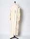 Art Stitch Shirt Dress / off white