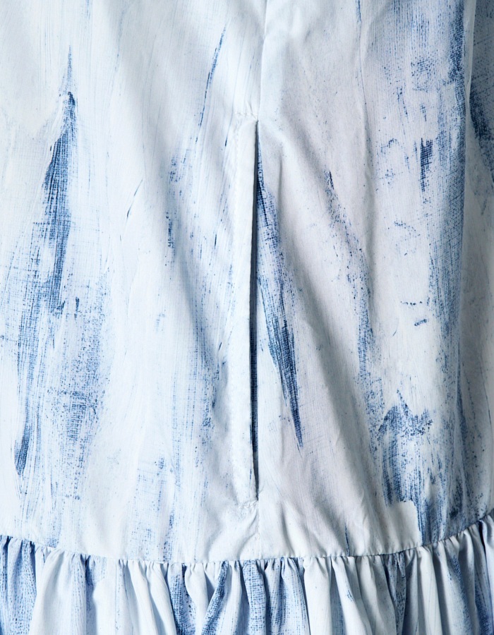 "Cloud" Dress / white