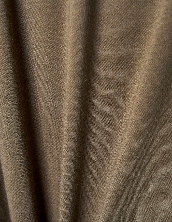 Bundled Tuck Cutsew Tops / khaki