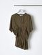 Bundled Tuck Cutsew Tops / khaki