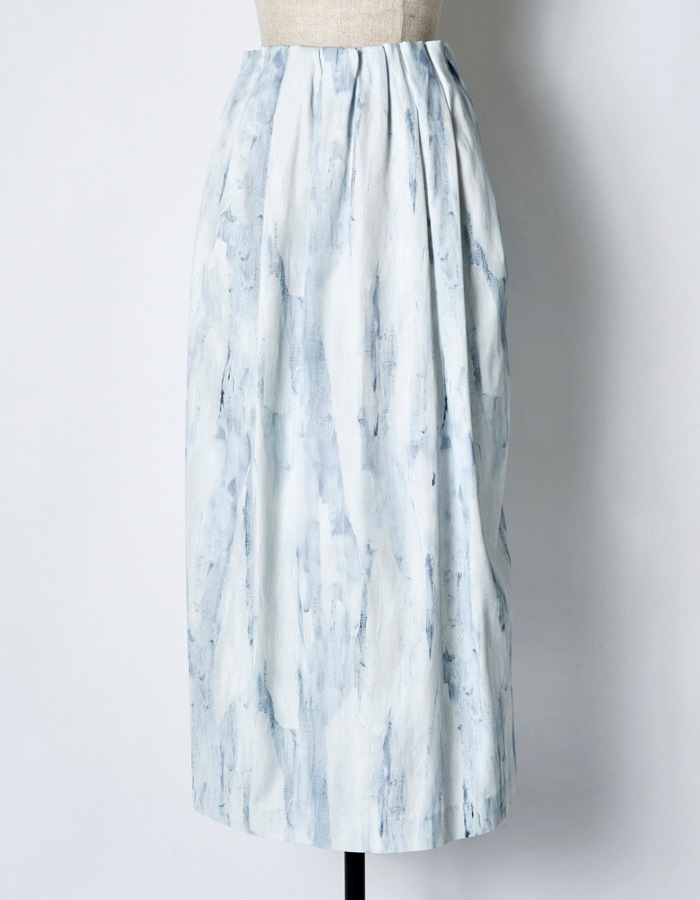 "Cloud" Skirt / white