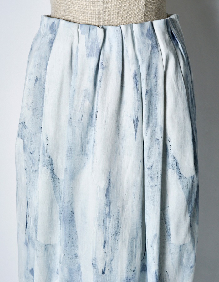 "Cloud" Skirt / white
