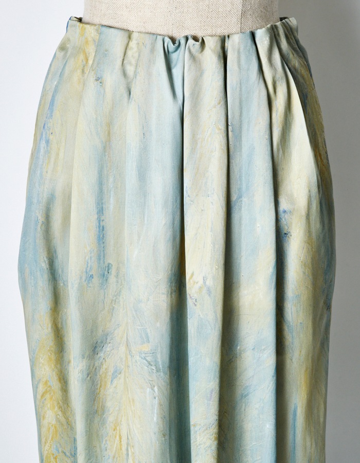 "Abundant Rice" Skirt / multi