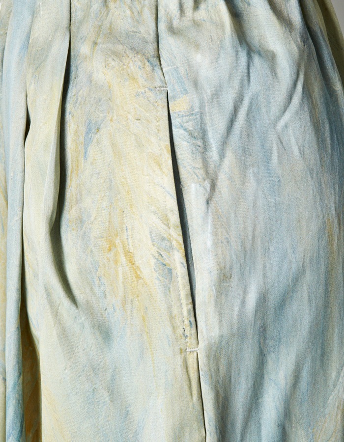 "Abundant Rice" Skirt / multi