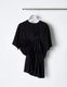 Bundled Tuck Cutsew Tops / black