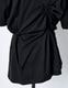 Bundled Tuck Cutsew Tops / black