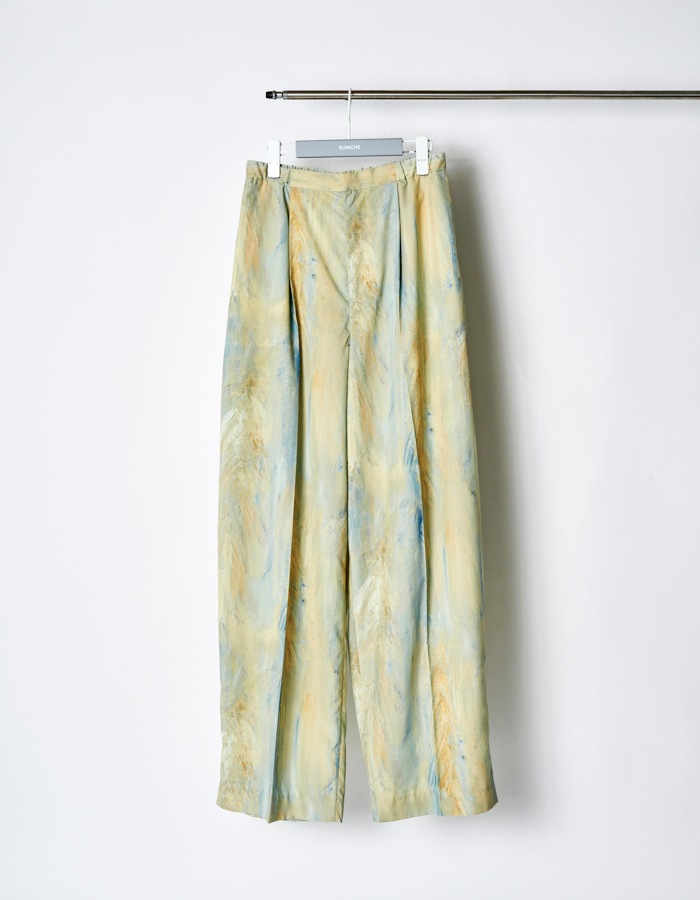 "Abundant Rice" Trousers / multi