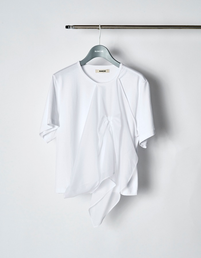 Tuck Chief Cutsew Tops / white