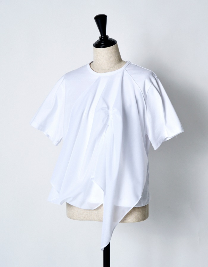 Tuck Chief Cutsew Tops / white