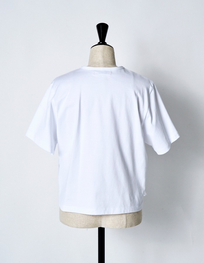 Tuck Chief Cutsew Tops / white