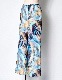 Wing Print Trousers / blue