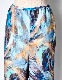 Wing Print Trousers / blue