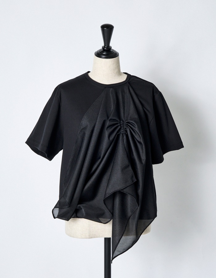 Tuck Chief Cutsew Tops / black