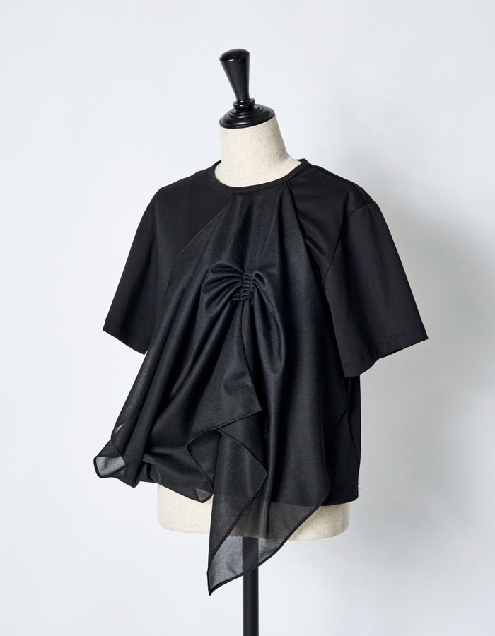 Tuck Chief Cutsew Tops / black