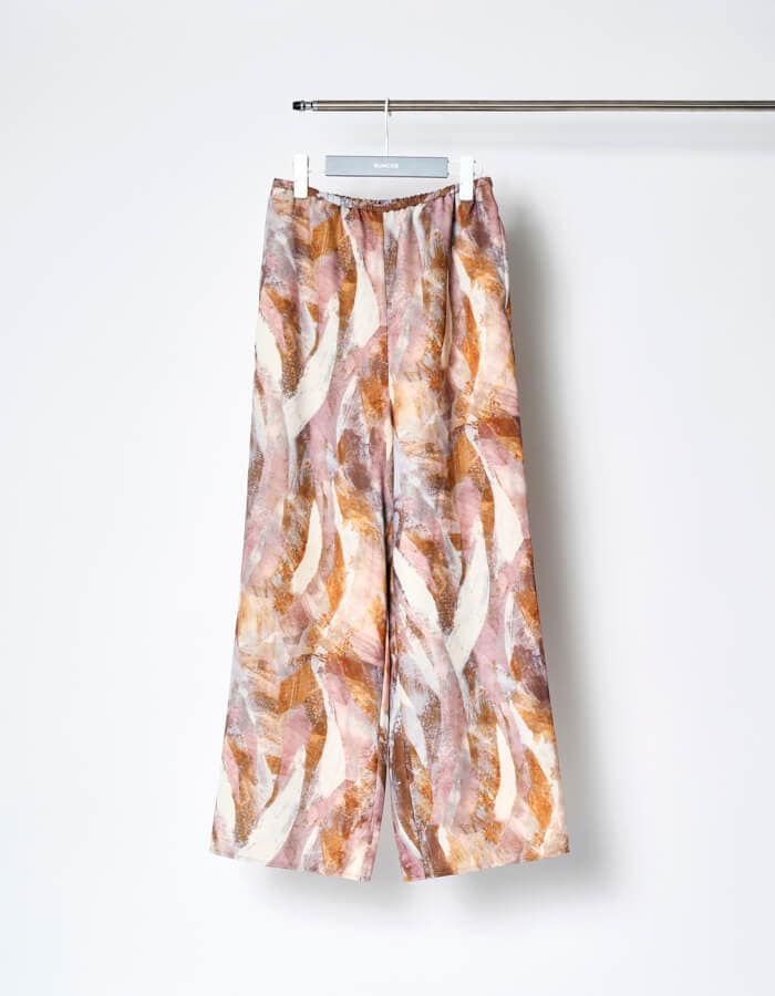 パンツ RUMCHE Water Print Trousers Wing Print Trousers / blue | BOTTOMS,PANTS | RUMCHE OFFICIAL