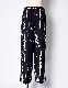 Woodpecker Print Trousers / black