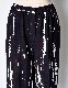 Woodpecker Print Trousers / black