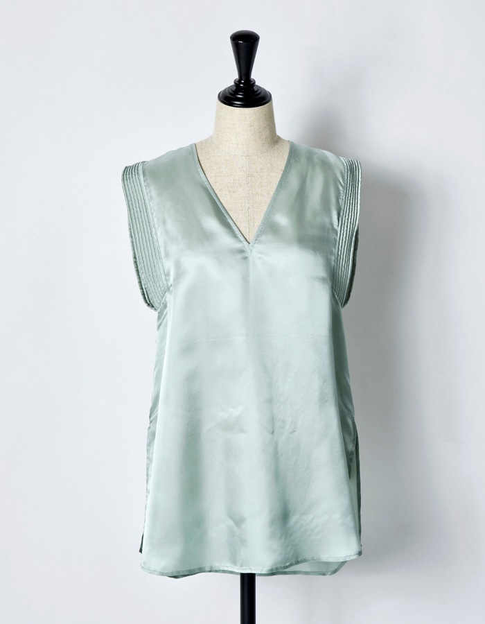 Viscose Sleeveless Tops / mint