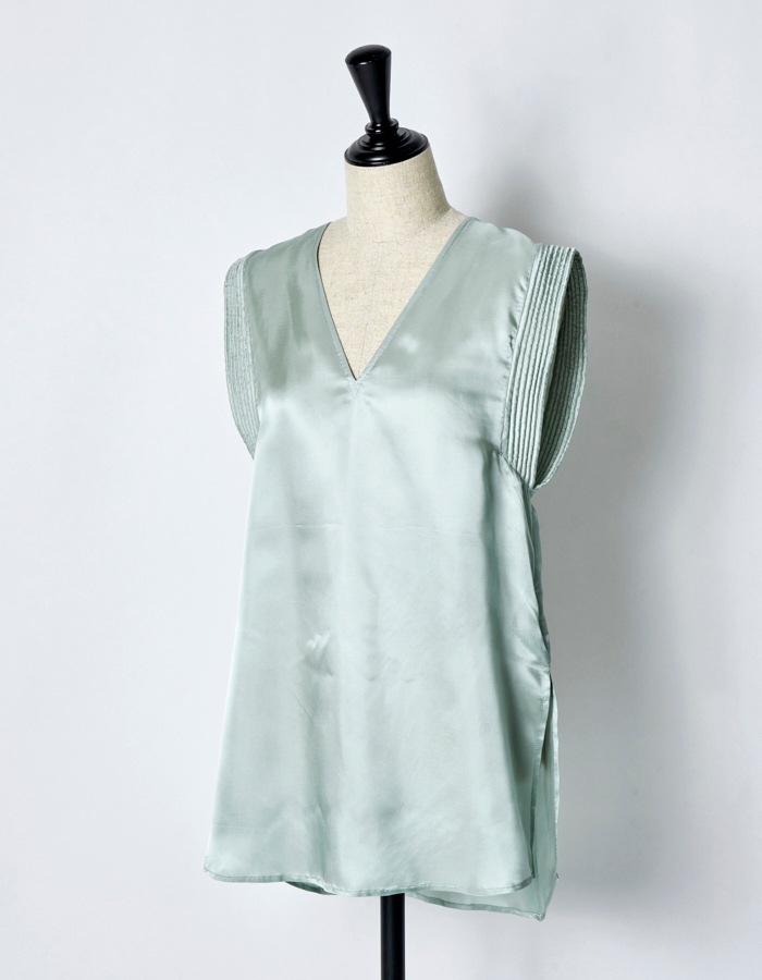 Viscose Sleeveless Tops / mint