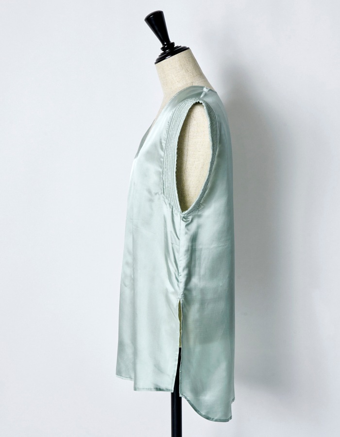 Viscose Sleeveless Tops / mint