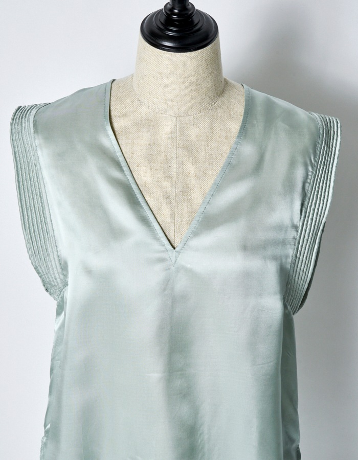 Viscose Sleeveless Tops / mint