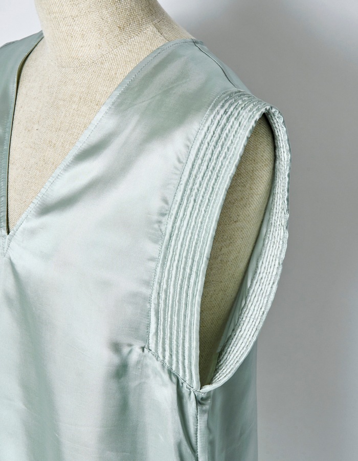 Viscose Sleeveless Tops / mint