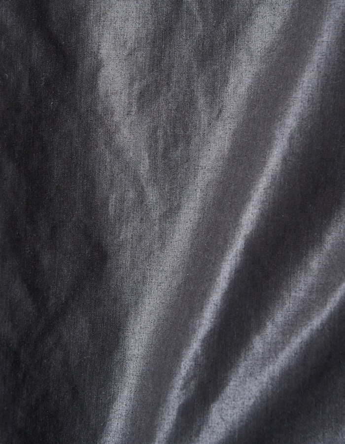 Bundled Tuck Skirt / gray