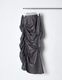 Bundled Tuck Skirt / gray
