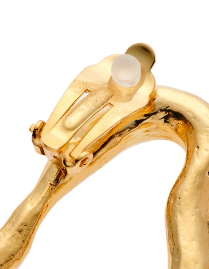 Bumpy Earrings / gold