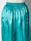 Tapa Pattern Embroidery Trousers / green