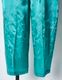 Tapa Pattern Embroidery Trousers / green