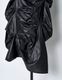 Bundled Tuck Skirt / black