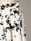 Abstract Paint Skirt / off white