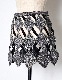 Lame Bond Yarn Skirt / silver