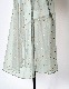 Dot Embroidery Sheer Skirt / light gray