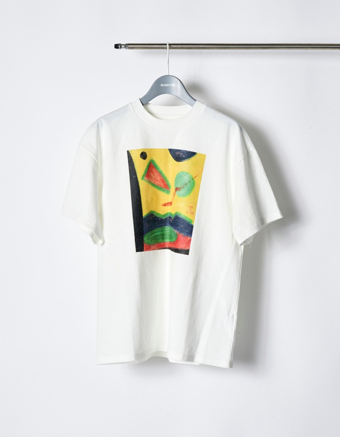 "Roy Taro" Art Print T-shirt / white