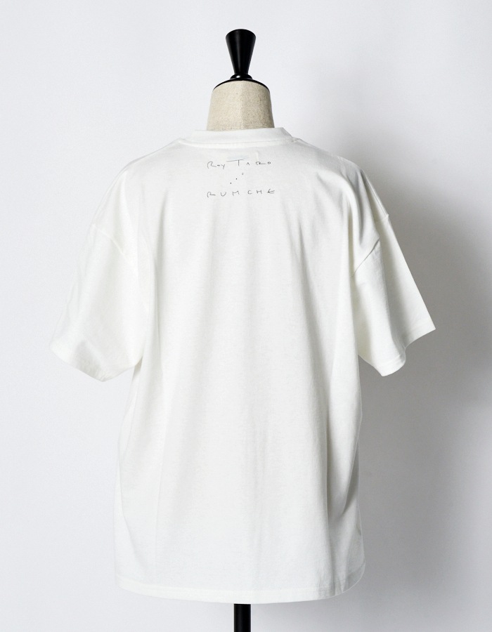"Roy Taro" Art Print T-shirt / white