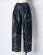 Corn Graphic Trousers / navy