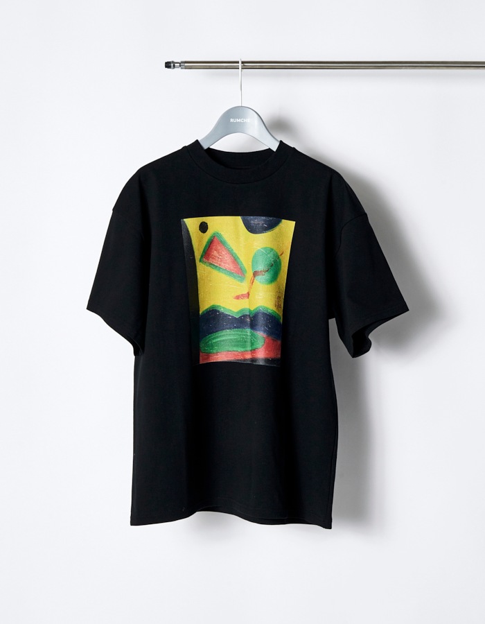 "Roy Taro" Art Print T-shirt / black