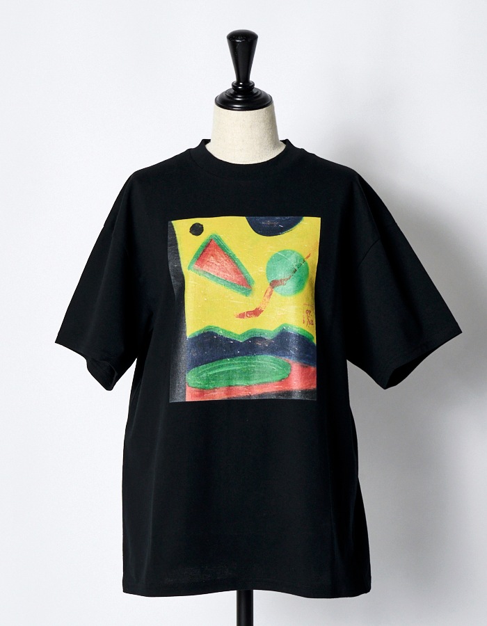 "Roy Taro" Art Print T-shirt / black