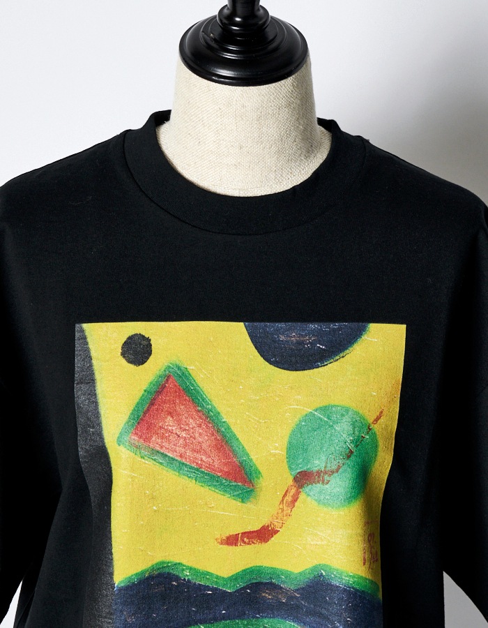 "Roy Taro" Art Print T-shirt / black