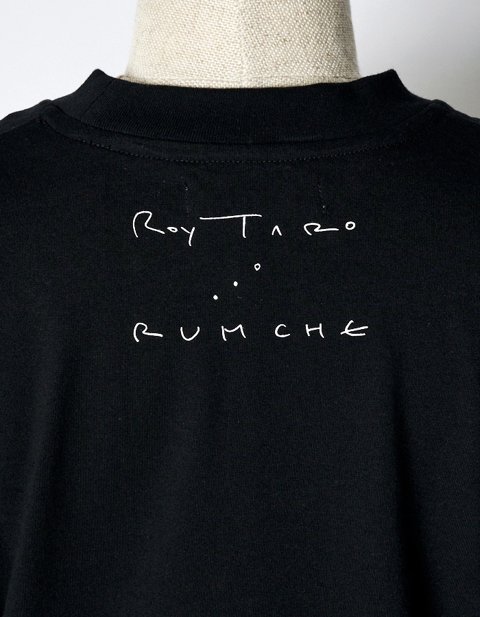 "Roy Taro" Art Print T-shirt / black