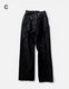 Remake Denim Trousers / black