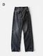 Remake Denim Trousers / black