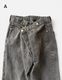 Remake Denim Trousers / black
