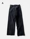 Remake Denim Trousers / black