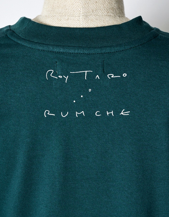 "Roy Taro" Art Print T-shirt / green