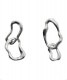 Bumpy Pierced Earrings / silver