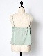 Dot Embroidery Sheer Tops / light gray