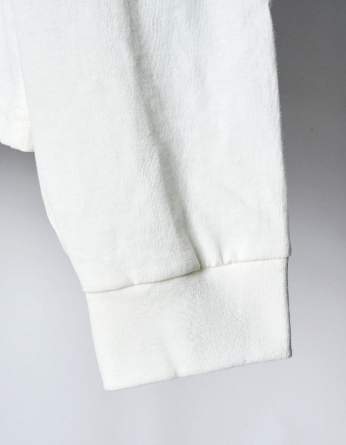"Roy Taro" Art Print Long Sleeve T-shirt / white